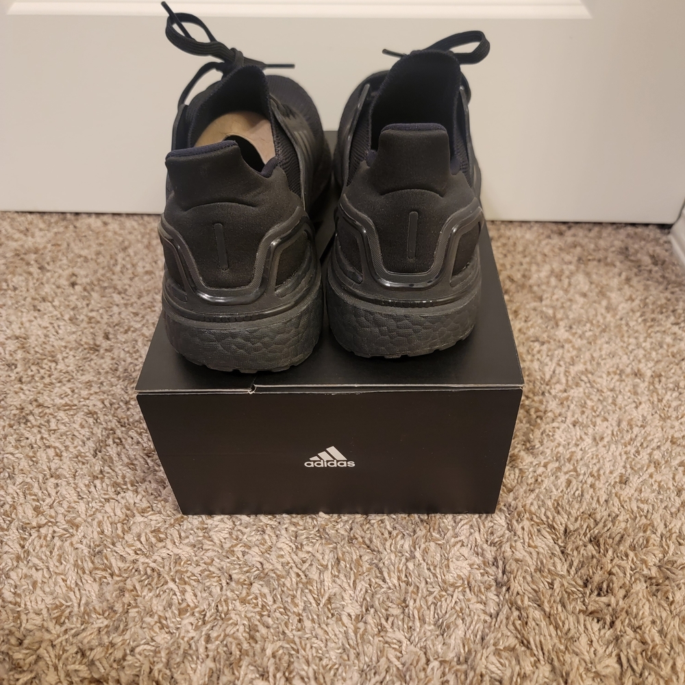 Adidas Ultra Boost 20 Womens Shoe - Triple Black - Picture 5 of 7